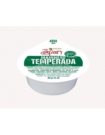 MAIONESE TEMPERADA BLISTER 30G ZAFRAN CX/96 UN