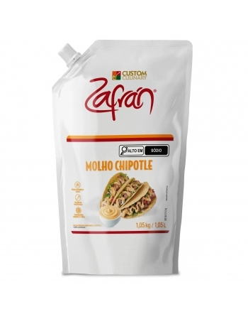MOLHO CHIPOTLE POUCH 1,05KG ZAFRAN CX/5 PCT