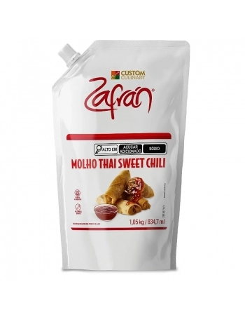 MOLHO TAI SWEET CHILI POUCH 1,05KG ZAFRAN CX/5 PCT