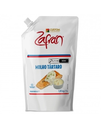 MOLHO TARTARO POUCH 1,05KG ZAFRAN CX/5 PCT