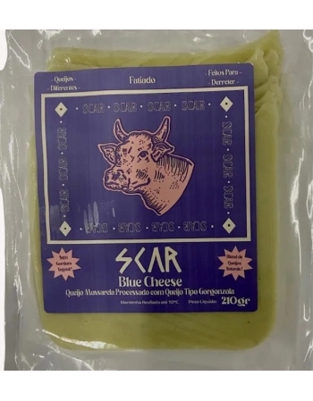QUEIJO MUSSARELA C/QUEIJO TIPO GORGONZOLA SCAR CX/24 UN