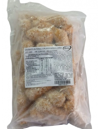 COXINHA COSTELA C/REQUEIJAO 1,05KG ALFAMA CX/03 PC