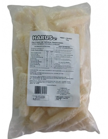 PALITINHO TAPIOCA 1KG HARUS CX/08 PC