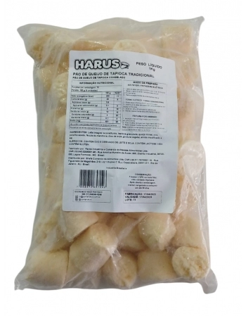 PAO QUEIJO TAPIOCA 1KG HARUS CX/10 PC