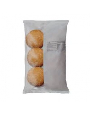 PAO HAMBURGUER TRAD COM GERGELIN 50G ART BREAD PC/06 UN CX/06 PC
