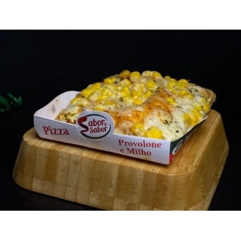 MINI PIZZA S&S QUEIJO PROVOLONE E MILHO PC/10 CX/6