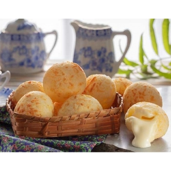 PAO QUEIJO REQUEIJAO AL FORNO 70G 01KG CX/15