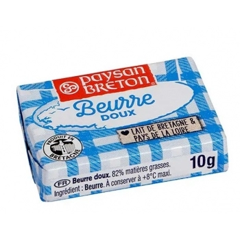MANTEIGA S/SAL 10G PAYSAN BRETON CX/100 UN