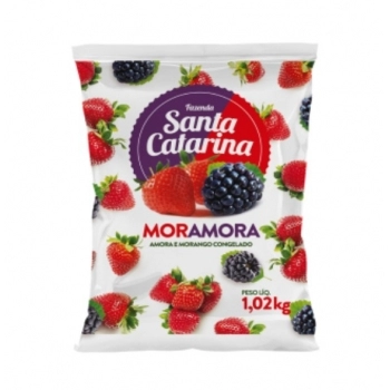 MORANGO E AMORA IQF 1,02 KG DE MARCHI CX/12 PC
