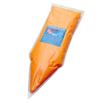 QUEIJO CREMOSO SABOR CHEDDAR 1,2 KG SCAR CX/04 UN