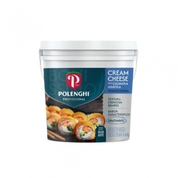 CREAM CHEESE BISNAGA 1,5KG POLENGHI CX/04 UN