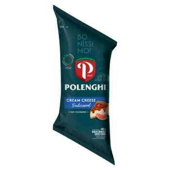 CREAM CHEESE BISNAGA 400G POLENGHI CX/ 12 UN