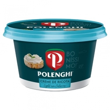 CREME RICOTA LIGTH 150G POLENGHI CX/18 UN