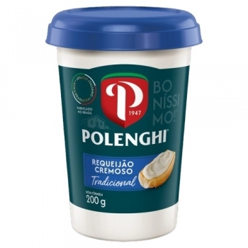 REQUEIJAO LIGHT 200G POLENGHI CX/12 PT