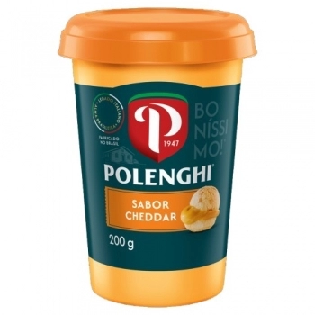 REQUEIJAO CHEDDAR 200G POLENGHI CX/12 PT