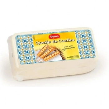 QUEIJO COALHO BARRA 3,5KG YEMA CX/4 UN