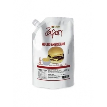 MOLHO AMERICANO POUCH 1,05KG ZAFRAN CX/5 PC